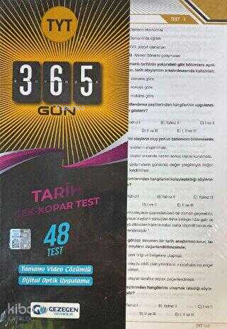 TYT	Tarih Çek Kopar Yaprak Test (Yeni)