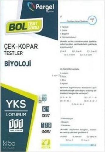 TYT Temel Biyoloji Yaprak Testi Pergel Yayınları