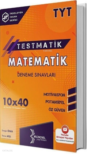 TYT Testmatik Matematik Deneme Sınavları Bilinçsel Yayınları