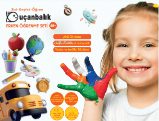 Uçanbalık 48+ Erken Öğrenme Seti;Bul, Keşfet, Öğren - Kitapiks.com