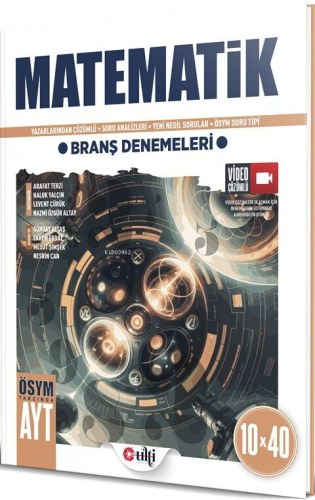 Ulti Yayınları AYT Matematik 10 x 40 Branş Denemeleri - Kitapiks.com