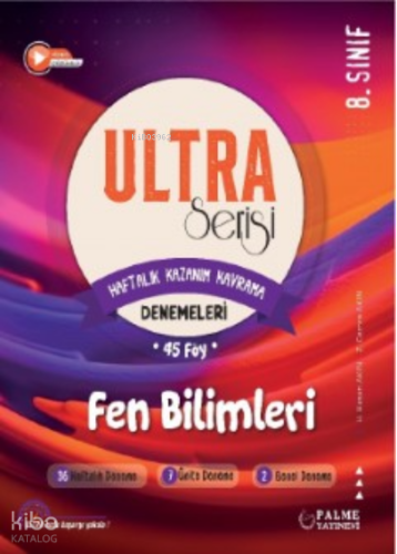 Ultra Serisi 8.Sınıftan Fen Bilimleri Deneme Kitabı