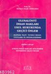 Ulusalüstü İnsan Hakları Usul Hukukunda Geçici Önlem; Cilt: 1