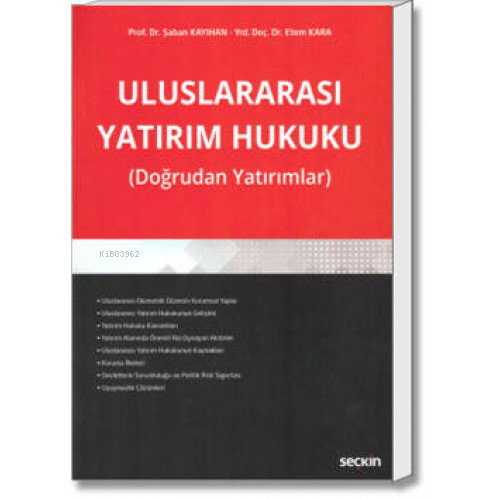 Uluslararası Yatırım Hukuku