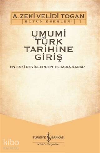 Umumi Türk Tarihine Giriş - DVD'li (2 Cilt Takım)