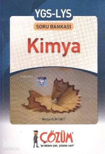 Üniversiteye Hazırlık| YGS - LYS Kimya Soru Bankası