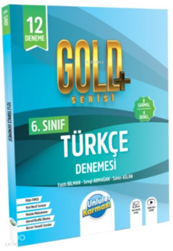 Ünlüler Karması 6. Sınıf Gold Türkçe 12 Deneme(Yeni)