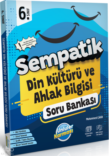 Ünlüler Karması 6. Sınıf Sempatik Din Kültürü ve Ahlak Bilgisi Soru Bankası