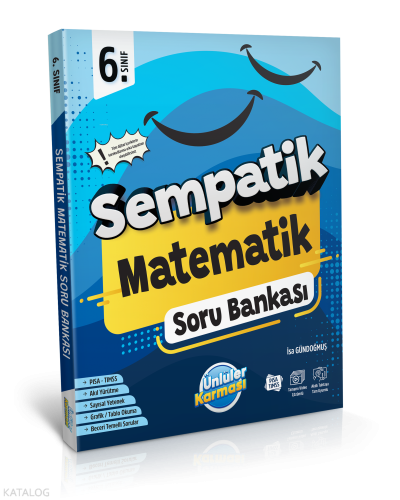 Ünlüler Karması 6. Sınıf Sempatik Matematik Soru Bankası