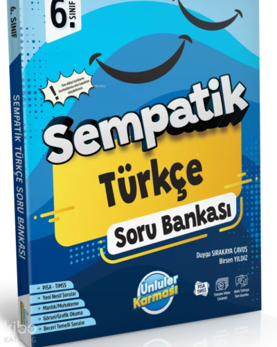 Ünlüler Karması 6. Sınıf Sempatik Türkçe Soru Bankası
