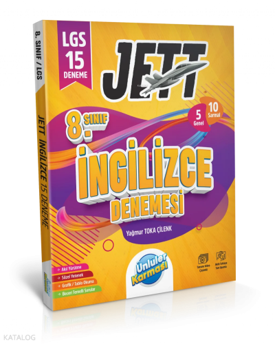 Ünlüler Karması 8. Sınıf Jett İngilizce 15 Deneme