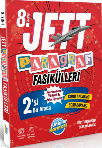 Ünlüler Karması 8. Sınıf Jett Paragraf Fasikülleri