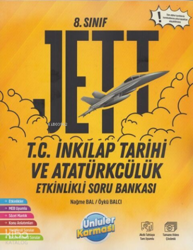 Ünlüler Karması 8. Sınıf Jett T.C. İnkılap Tarihi Etkinlikli Soru Bank