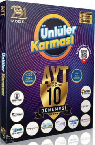 Ünlüler Karması Ayt Genel 10 +5 Karma Deneme (Yeni)