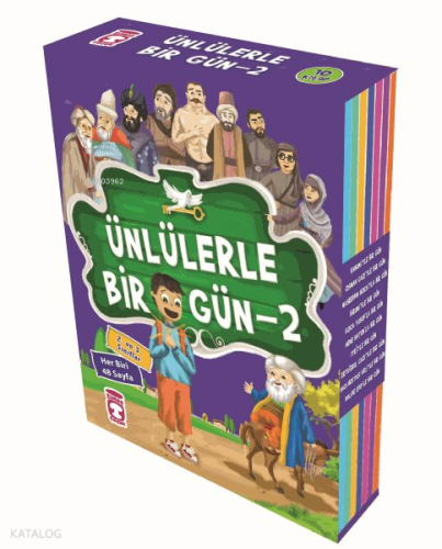 Ünlülerle Bir Gün- 2 (10 Kitap)