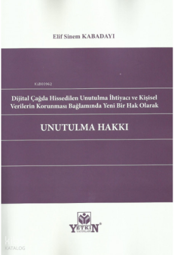 Unutulma Hakkı