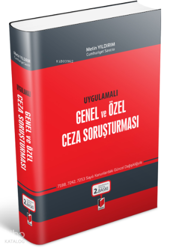 Uygulamalı Genel ve Özel Ceza Soruşturması