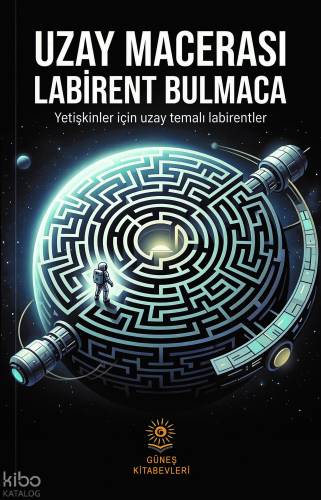 Uzay Macerası Labirent Bulmaca;Yetişkinler İçin Uzay Temalı Labirentle