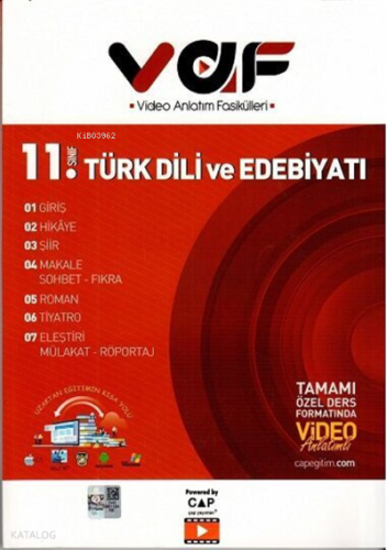 Vaf 11.Sınıf T.Dili Edebiyatı - 2021