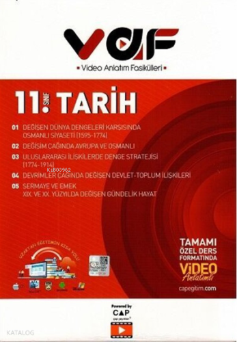 Vaf 11.Sınıf Tarih - 2021