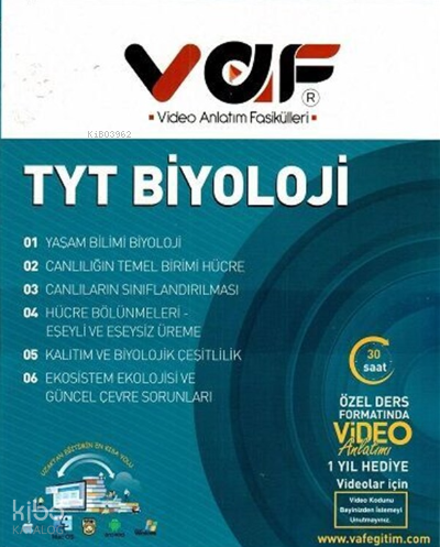 Vaf Tyt Biyoloji - 2021