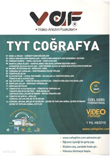 Vaf Tyt Fasikül Coğrafya - 2023