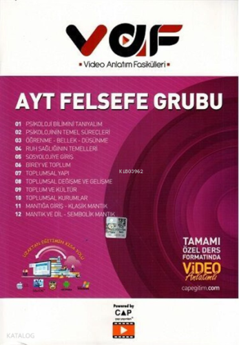 Vaf Yks Ayt Felsefe Grubu - 2021