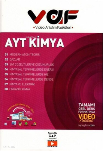 Vaf Yks Ayt Kimya - 2021