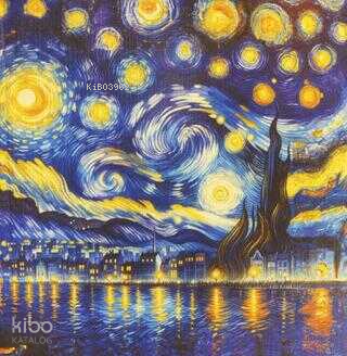 Van Gogh 7 Yıldızlı Gece - Defter