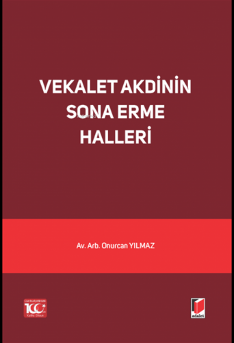 Vekalet Akdinin Sona Erme Halleri - Kitapiks.com