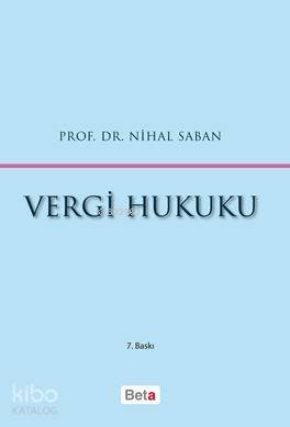 Vergi Hukuku - Kitapiks.com