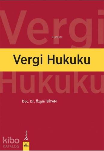 Vergi Hukuku - Kitapiks.com