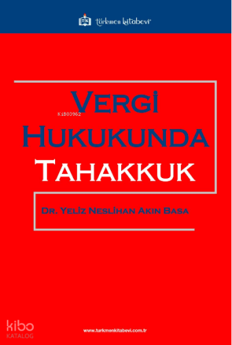 Vergi Hukukunda Tahakkuk