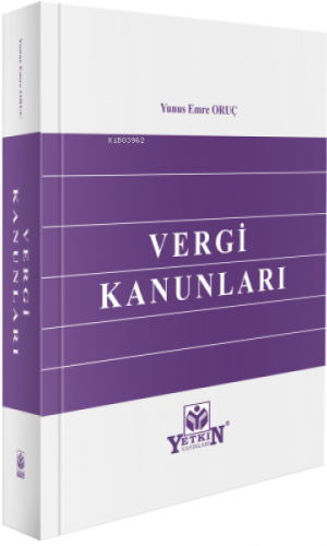 Vergi Kanunları - Kitapiks.com