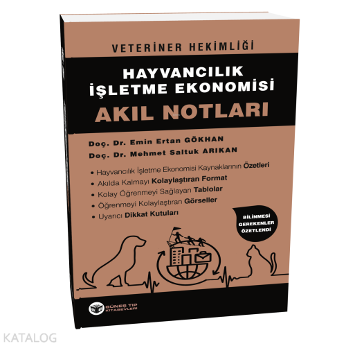 Veteriner Hekimliği Hayvancılık İşletme Ekonomisi Akıl Notları - Kitap