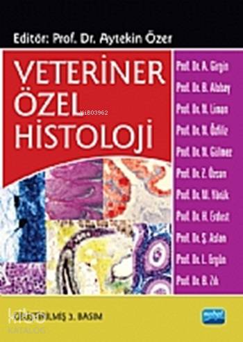 Veteriner Özel Histoloji