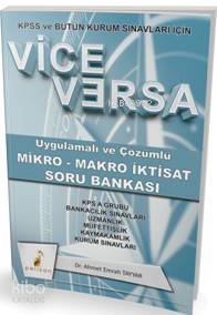 VİCE VERSA Uygulamalı ve Çözümlü Mikro-Makro İktisat Soru Bankası