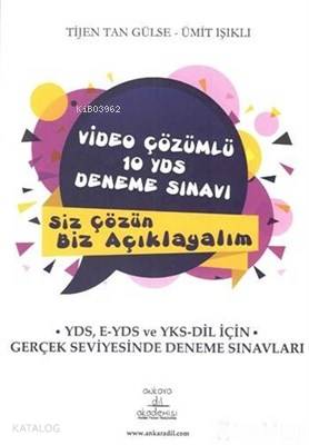 Video Çözümlü 10 YDS Deneme Sınavı