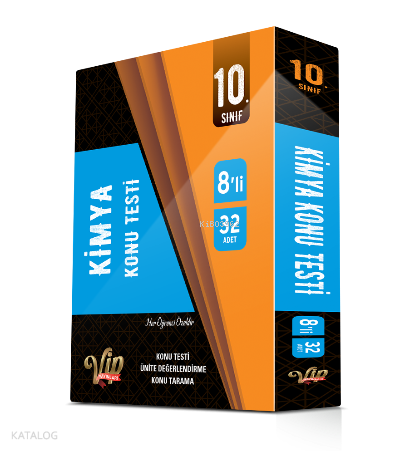 Vip 10.Sınıf Kimya Kutu Test