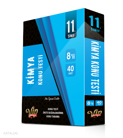 Vip 11.Sınıf Kimya Kutu Test