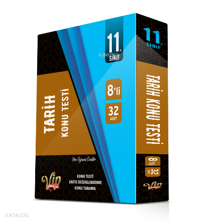 Vip 11.Sınıf Tarih Kutu Test
