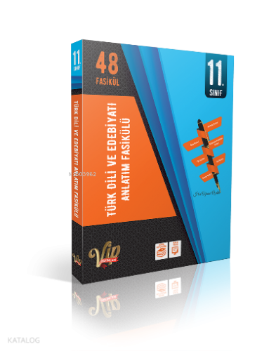 Vip 11.Sınıf Türk Dili ve Edebiyatı Anlatım Fasikülleri