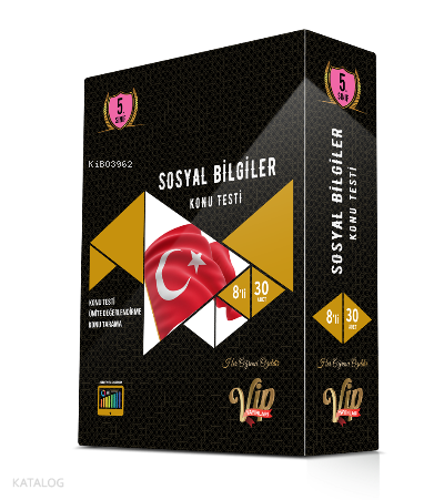 Vip 5.Sınıf Sosyal Bilgiler Kutu Testi
