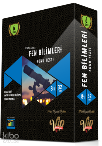 Vip 6.Sınıf Fen Bilimleri Kutu Testi