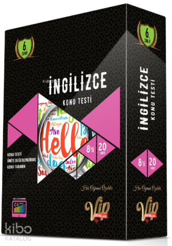 Vip 6.Sınıf İngilizce  Kutu Testi