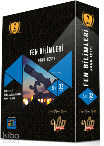 Vip 7.Sınıf Fen Bilimleri Kutu Testi