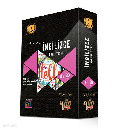 Vip 7.Sınıf İngilizce Konu Anlatım Fasikülü