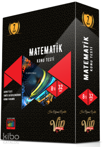 Vip 7.Sınıf Matematik Konu Testi