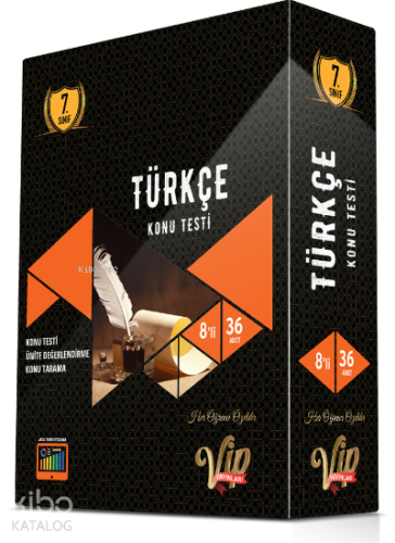 Vip 7.Sınıf Türkçe Konu Testi