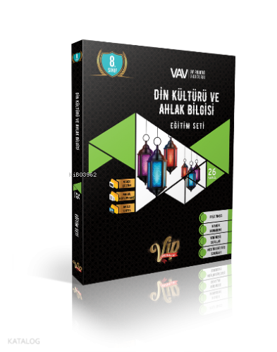 Vip 8.Sınıf Din Kültürü Konu An.Fas.Özel Kapak